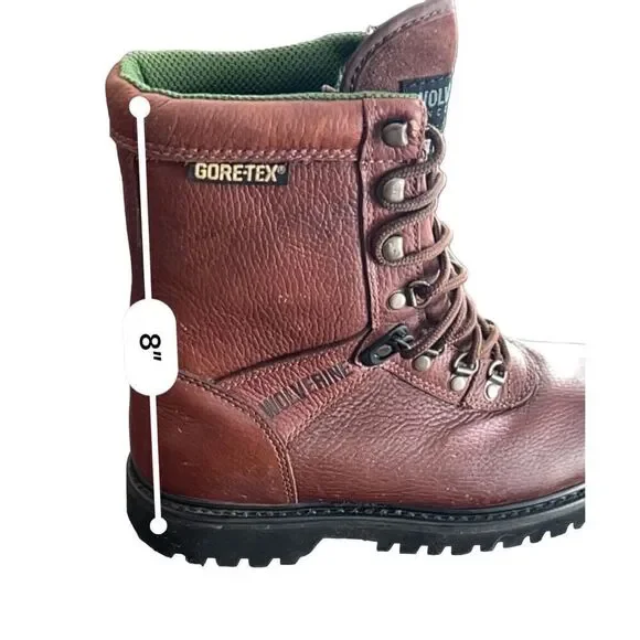 Wolverine Steel Toe Insulated Boots size 7.5 - Picture 3 of 10